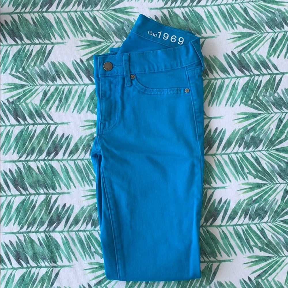 Women’s gap legging Jean 24/00 turquoise